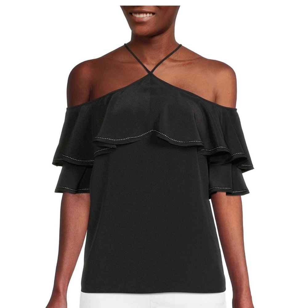 Gibson latimer open shoulder top